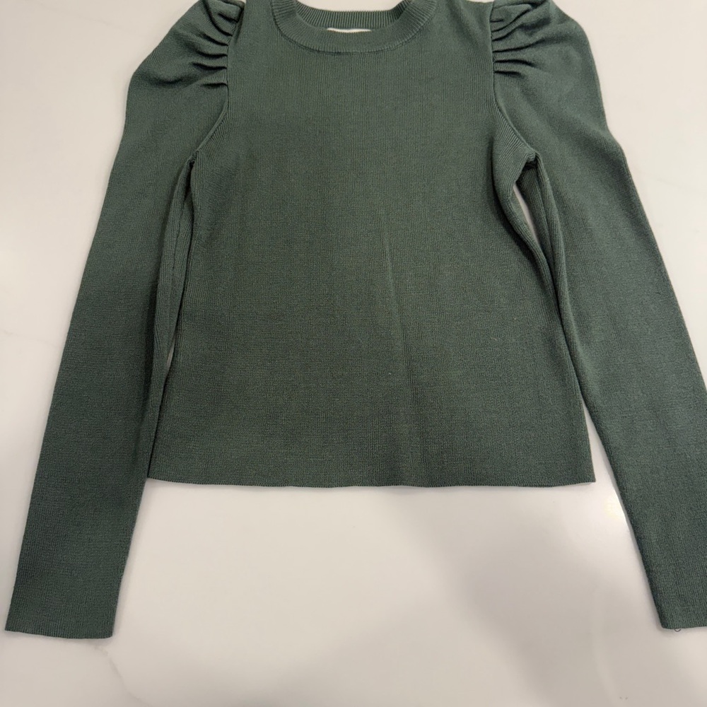 GB Girls Long Sleeve Green Top